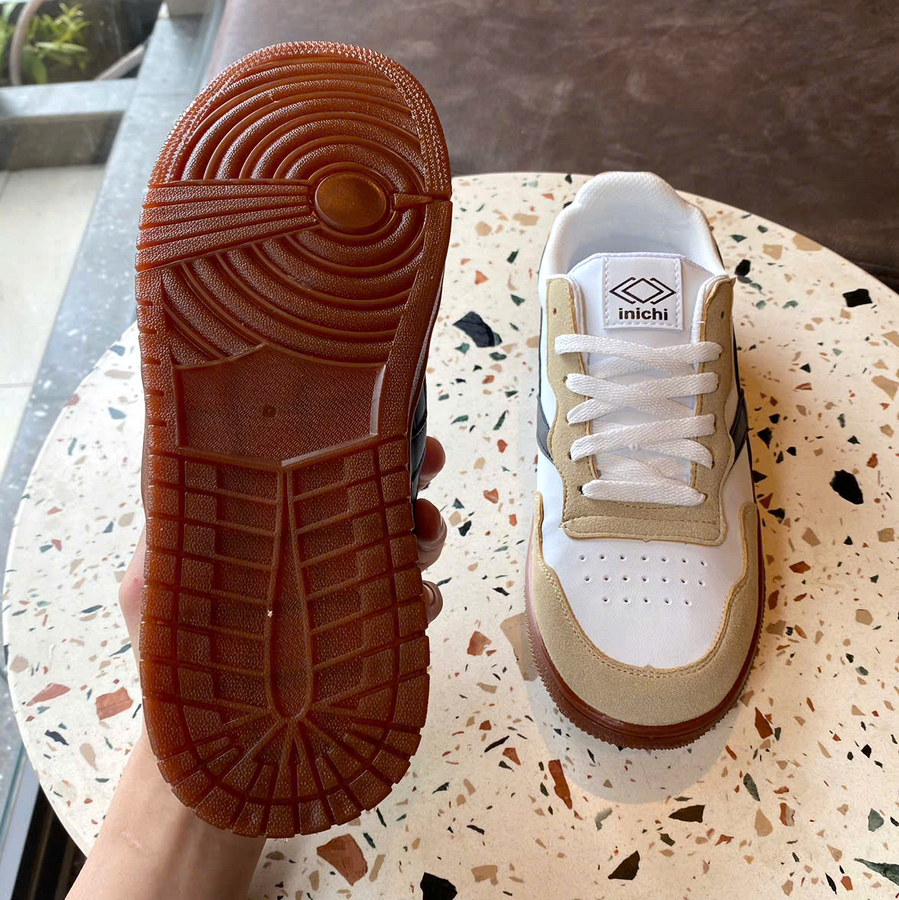 Giày Sneaker Inichi G1331 Be X Đen